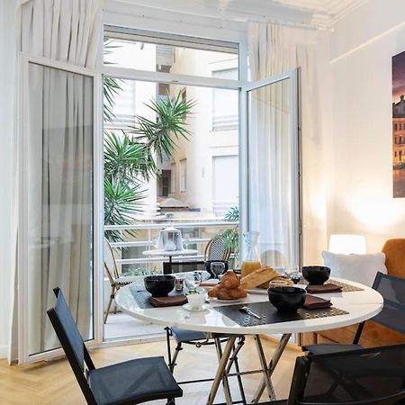 شقة Promenade, 2Pieces Chic Et Clim Avec Terrasse نيس المظهر الخارجي الصورة