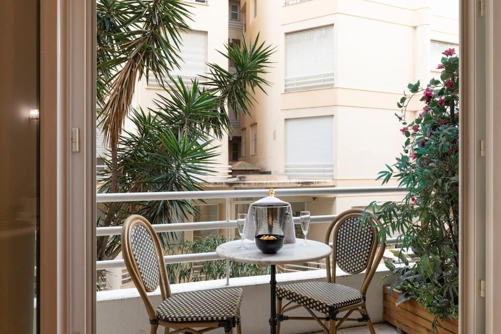 شقة Promenade, 2Pieces Chic Et Clim Avec Terrasse نيس المظهر الخارجي الصورة
