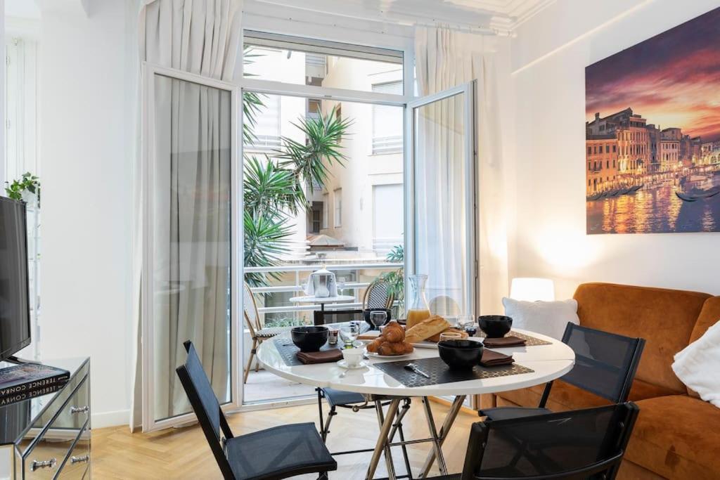 شقة Promenade, 2Pieces Chic Et Clim Avec Terrasse نيس المظهر الخارجي الصورة